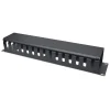 2U Horizontal Cable Management Panel