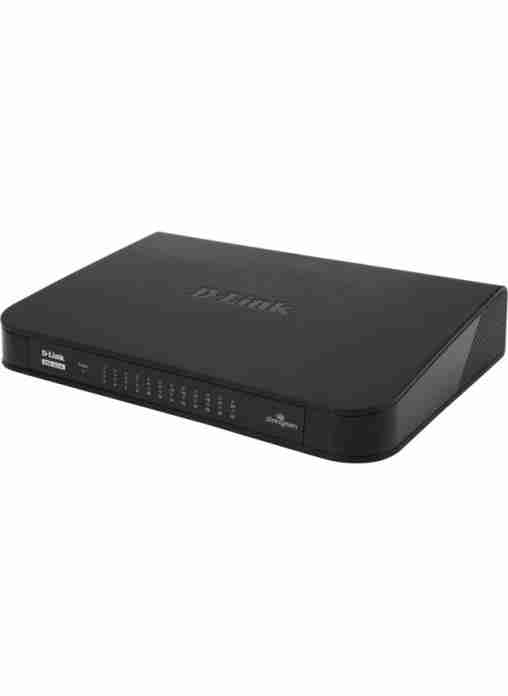 24-port Fast Ethernet switch with compact fanless design