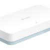 Plug-and-play gigabit switch with D-Link green tech