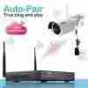 HD Wireless 4 CCTV Cameras Kit IP Surveillance - Image 2