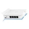 Compact Wireless Router on Home Desk