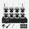Wireless IP Surveillance CCTV Kit( Wireless NVR, 8 Wireless Cameras, HDD) - Image 2