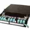 FCP3-RACK- Siemon Fiber Connect Panel, Fixed Tray Black, 1RMS