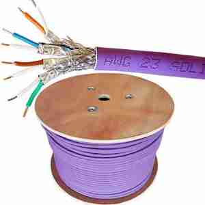 Giganet Shielded Category 6A Foiled Twisted-Pair Cable F/FTP Shielded and Foiled