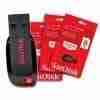 Sandisk 8GB Cruzer Blade USB Flash Drive/Disk