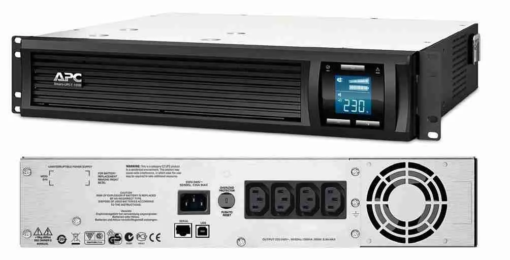 APC rack UPS with IEC outlets for server backup Kenya