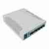 CRS106-1C-5S Mikrotik Smart Switch, 5x SFP cages, 1x Combo port (SFP or Gigabit Ethernet)