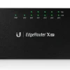 Back View of EdgeRouter X SFP – Compact PoE Router
