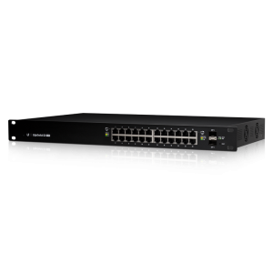 Ubiquiti EdgeSwitch ES-24-250W 24-port Gigabit switch with 250W PoE support for enterprise networks