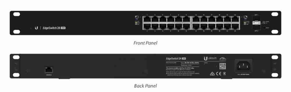 ES-24-250W Ubiquiti EdgeSwitch 24-Port PoE Switch 250W