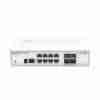 Mikrotik CRS112-8G-4S-IN 8x Gigabit Ethernet Smart Switch 4x SFP cages 400MHz CPU