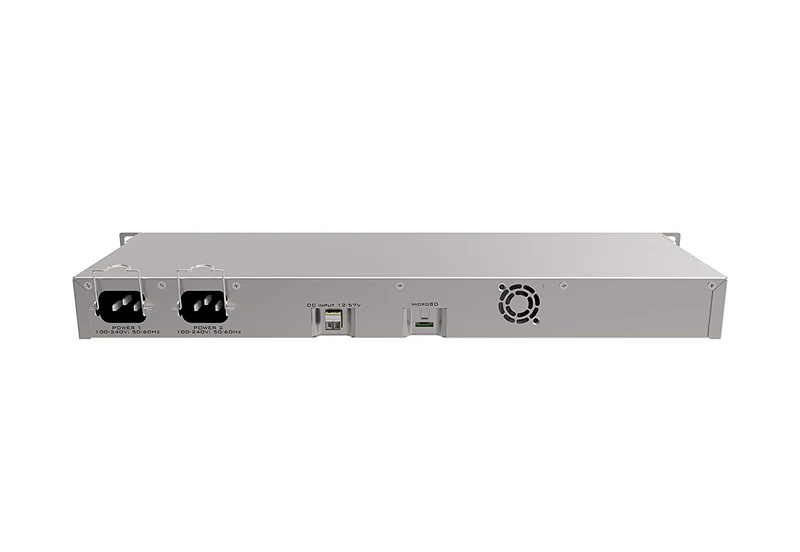 Rear View Showing Dual AC Power Inputs