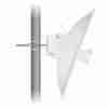 Ubiquiti PowerBeam 5AC Gen 2 wireless dish mounted on a pole