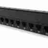 Siemon Z6as-pnl-24k ZMAX 24 Port Cat 6A Shielded Patch Panel 1rms Black