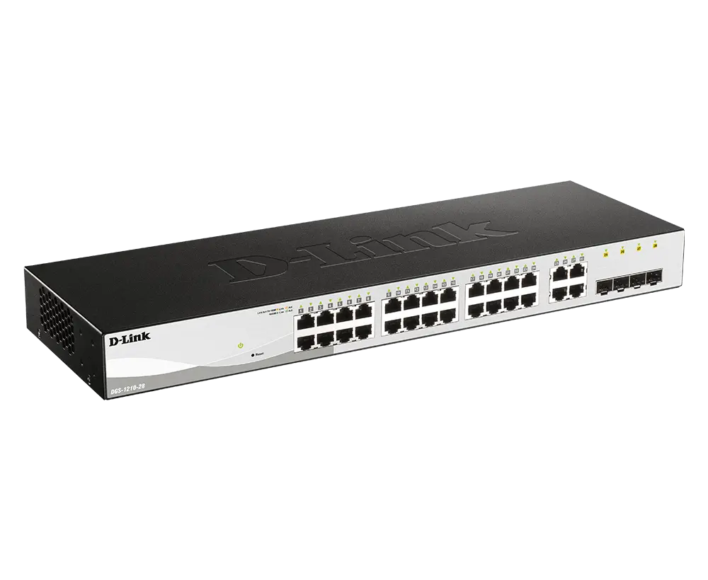 DLink DGS-1210-28P 24 Ports POE Switch