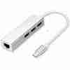 USB Type C to LAN with 3 USB 3.0 Ports
