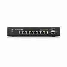Ubiquiti EdgeSwitch ES-8-150W 8-Port PoE+ switch front view