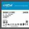 Crucial BX500 CT240BX500SSD1Z 240 GB Internal SSD (3D NAND, SATA, 2.5 Inch)