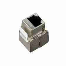 Cat6 FTP 180〫Punch Down Keystone Jack- Silver Colour