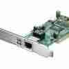 D-LINK 10/100/1000Mbps PCI Express Gigabit Adaptor with WoL, Flow control 32/64bit, VLAN tagging, Jumbo Frame, EEE