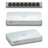 D-Link DGS-1008A eco-friendly gigabit switch with compact design