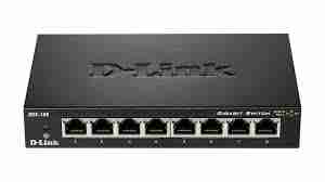 D-Link DGS-108 8-Port Gigabit Unmanaged Switch