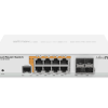 MikroTik (CRS112-8P-4S-IN) 8x Gigabit Ethernet Smart Switch with PoE-out