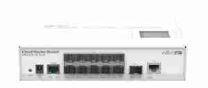 MikroTik (CRS212-1G-10S-1S+IN) Smart Switch, 1x Gigabit LAN, 10x SFP Cages