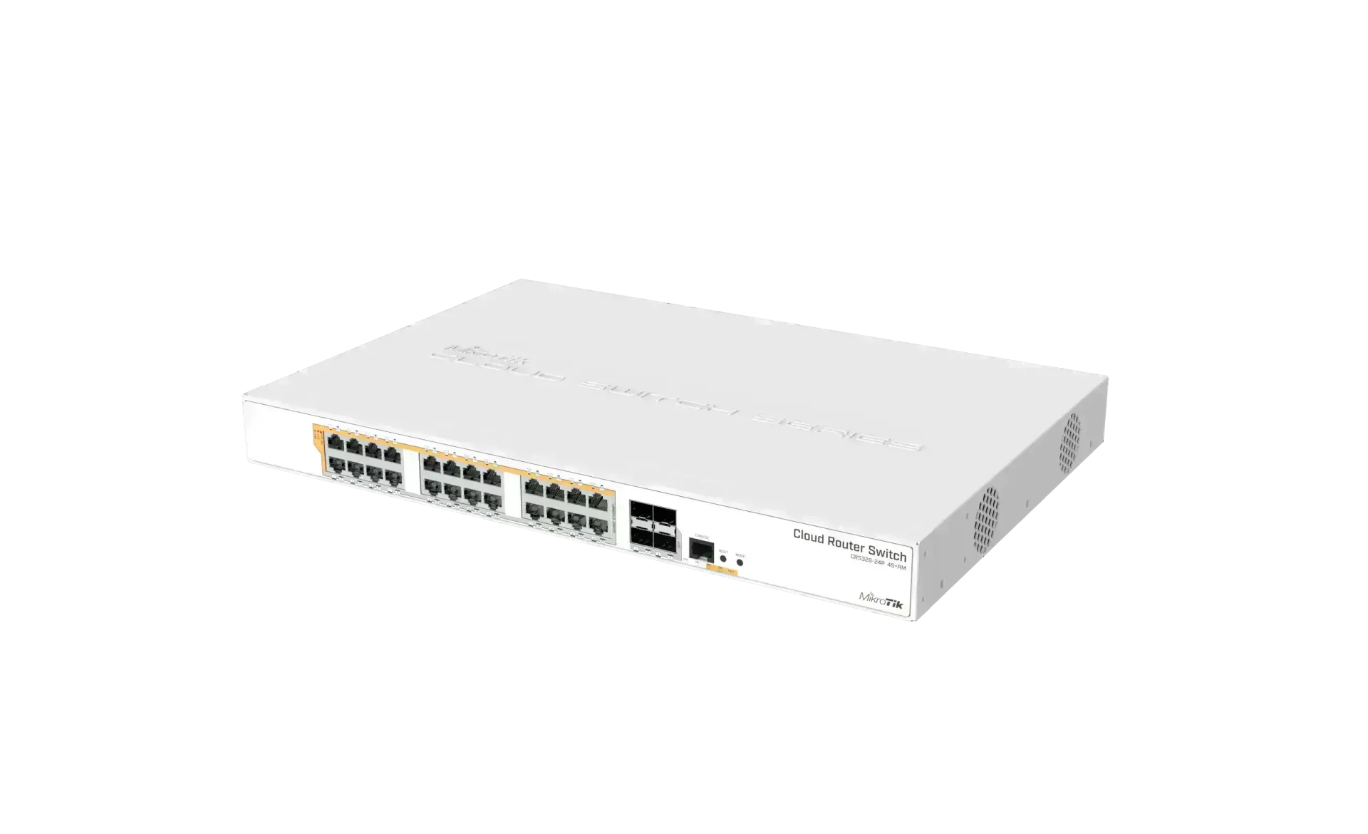 MikroTik CRS328-24P-4S+RM Front View