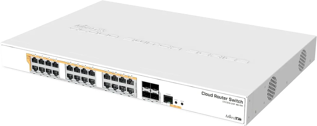 24 Port Gigabit + 4x 10G SFP+ Rackmount Router