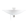 Ubiquiti PBE-M5-400 antenna mounted outdoors on pole