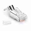 Cat6A Shielded RJ45 Connector Metallic