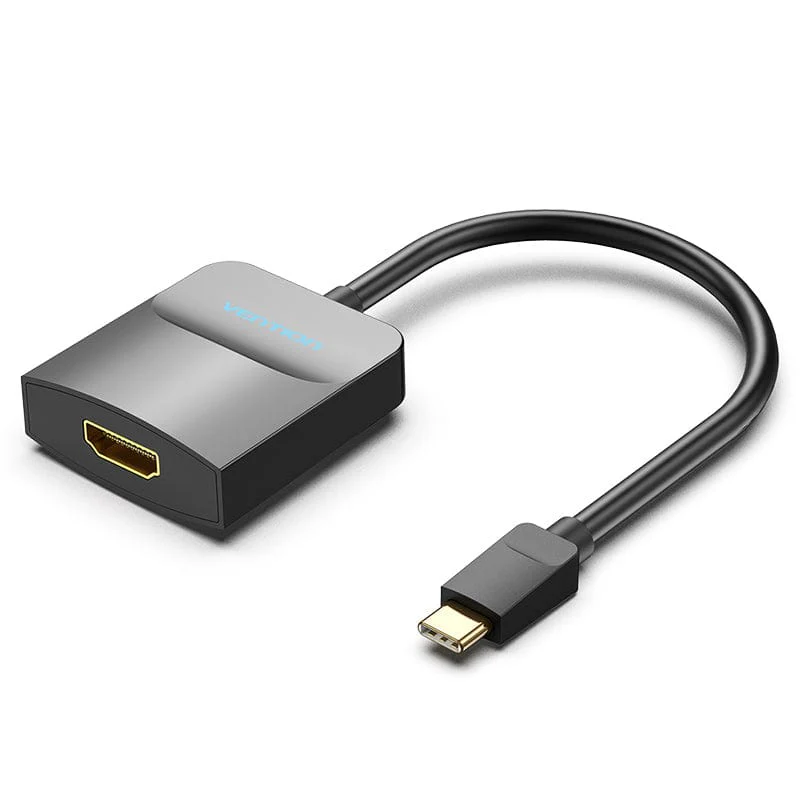 Vention Type-C to HDMI Adapter 0.15M Black ABS Type VEN TDCBB