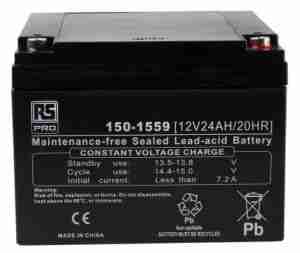 12V 24AH Sealed Lead Acid (SLA) Battery