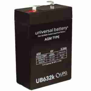 LEAD ACID BATTERY 6V 2.8AH