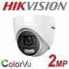Hikvision DS-2CE72DFT-F 2MP ColorVu Fixed Turret Camera Color