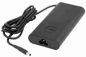 Dell Slim Power Adapter – 130 Watt with 3 ft Power Cord Output power: 19.5V 6.67A 130W