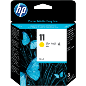 HP 11 Yellow Original Ink Cartridge (C4838A)