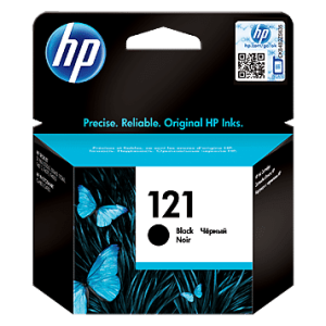 HP 121 Black Original Ink Cartridge (CC640HE)
