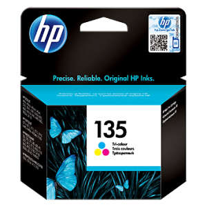 HP 135 Tri-color Original Ink Cartridge (C8766HE)