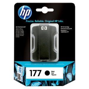 HP 177 Black Original Ink Cartridge (C8721HE)