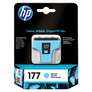 HP 177 Light Cyan Original Ink Cartridge (C8774HE)