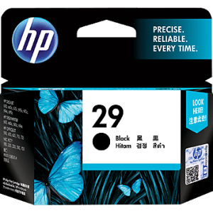 HP 29 Black Inkjet Print Cartridge (51629AA)