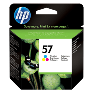 HP 57 Tri-color Original Ink Cartridge (C6657AE)