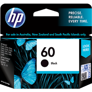 HP 60 Black Original Ink Cartridge (CC640WA)