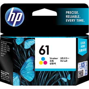 HP 61 Tri-color Original Ink Cartridge (CH562WA)