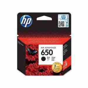 HP 650 Black Original Ink Advantage Cartridge (CZ101AE)