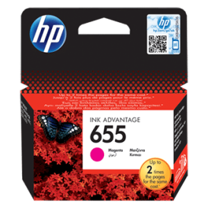 HP 655 Magenta Original Ink Advantage Cartridge (CZ111AE)