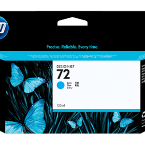 HP 72 130-ml Cyan DesignJet Ink Cartridge (C9371A)