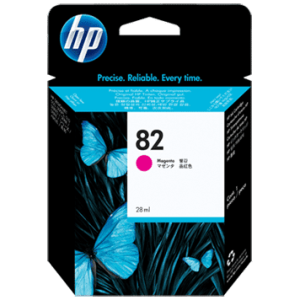 HP 82 28-ml Magenta DesignJet Ink Cartridge (CH567A)
